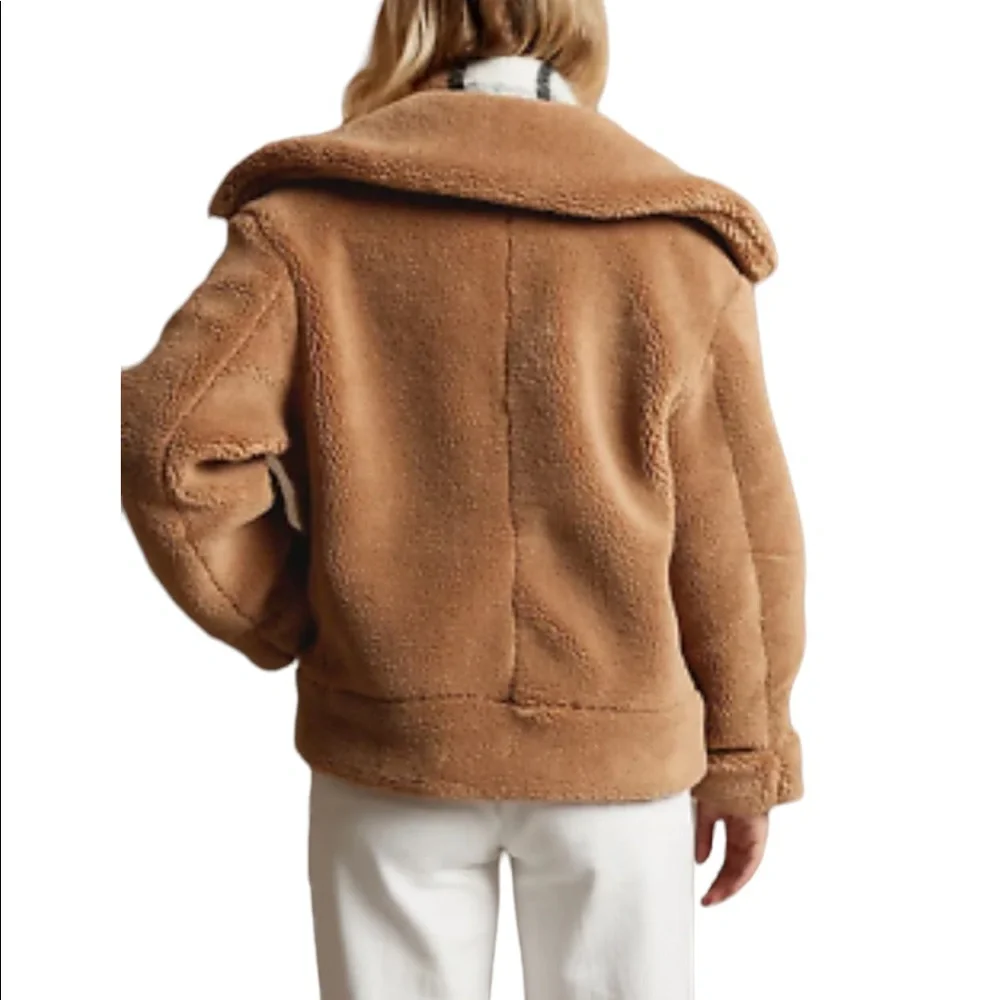 BANANA REPUBLIC Teddy Bomber Jacket - Picture 2 of 5